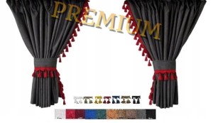 Zasłony TIR - PREMIUM  - Frędzle